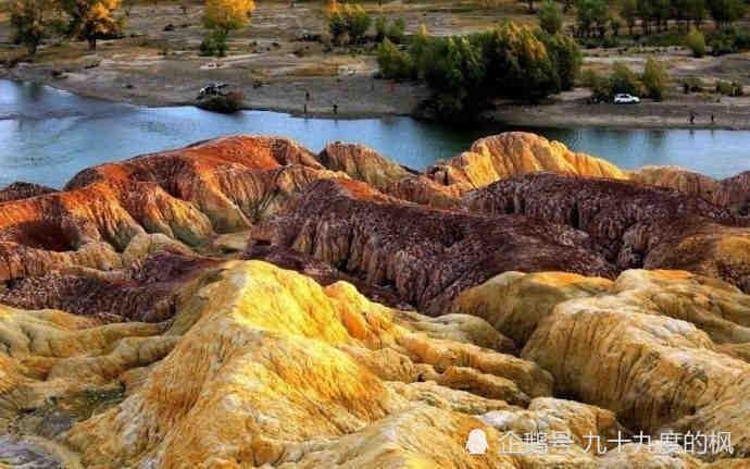 新疆五彩滩爆料视频最新,壮美风光引网友热议,揭秘大自然的奇幻画卷